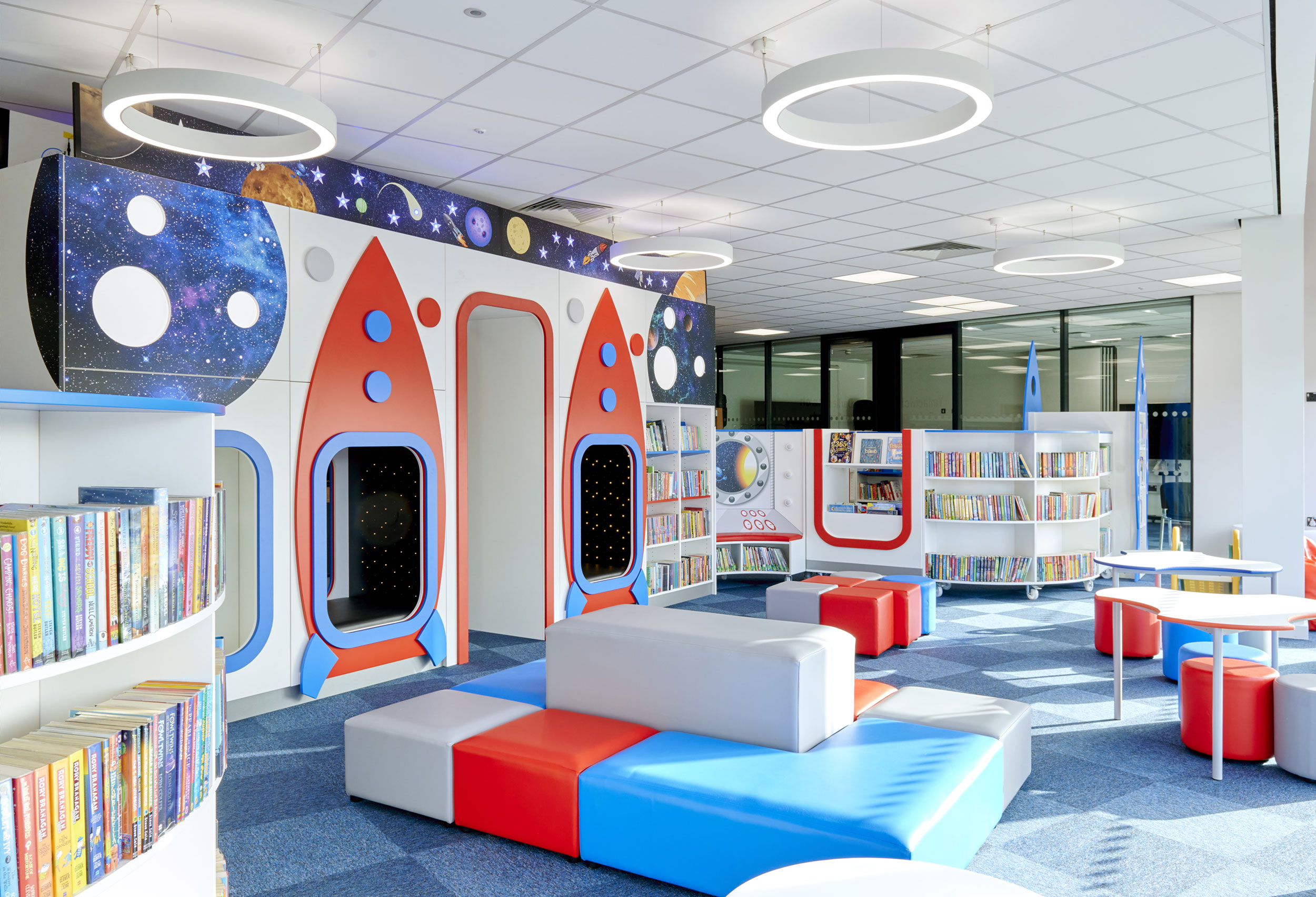 Multi-Use Spaces - StoryScape by FG Library